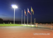 Светодиодное освещение флагштоков